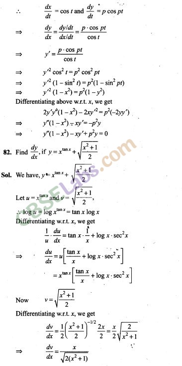 NCERT Exemplar Class 12 Maths Chapter 5 Continuity and Differentiability-9
