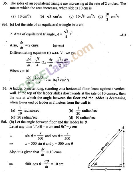 NCERT Exemplar Class 12 Maths Chapter 6 Application of Derivatives-3