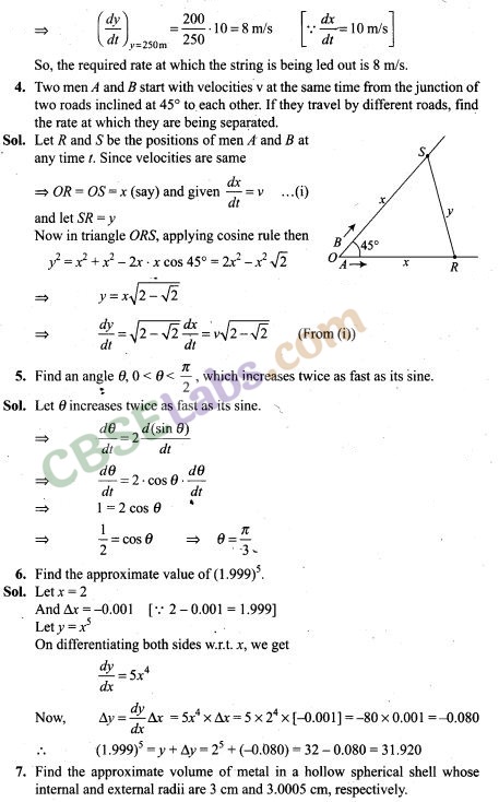 NCERT Exemplar Class 12 Maths Chapter 6