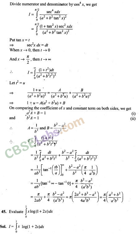 NCERT Class 12th Maths Solution