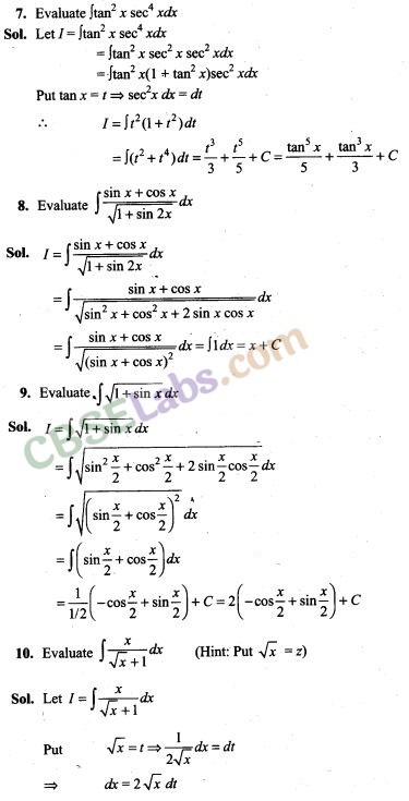 Maths Class 12 NCERT Solutions Chapter 7