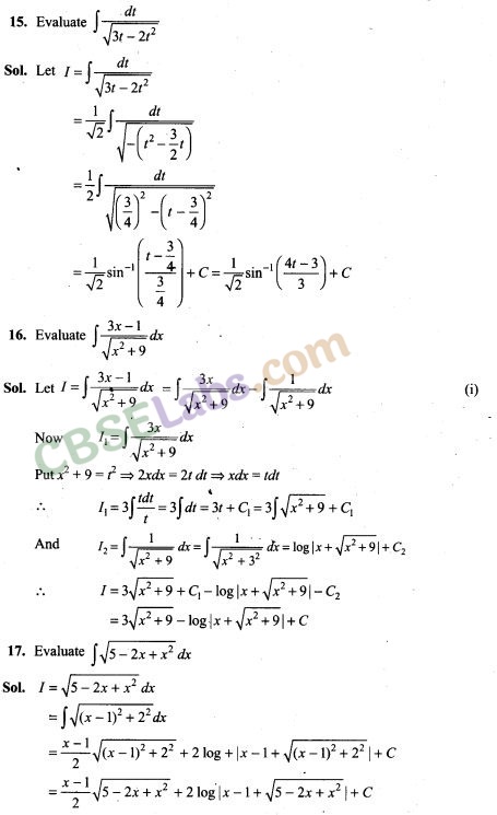 NCERT Solutions For Class 12 Maths Chapter 7