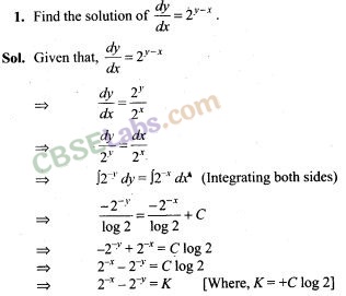 Maths Class 12 NCERT Solutions Chapter 9