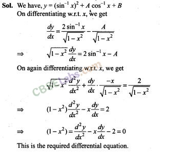 NCERT Exemplar Class 12 Maths Chapter 9 Differential Equations-1
