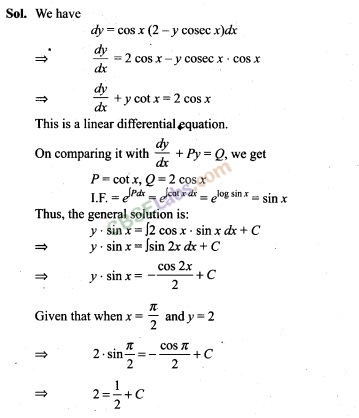 NCERT Exemplar Class 12 Maths Chapter 9 Differential Equations-8