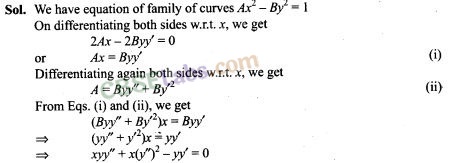 NCERT Exemplar Class 12 Maths Chapter 9 Differential Equations-10