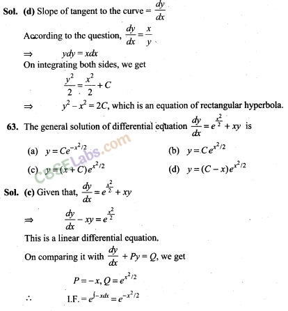 NCERT Exemplar Class 12 Maths Chapter 9 Differential Equations-30