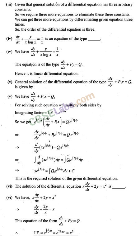 NCERT Exemplar Class 12 Maths Chapter 9 Differential Equations-36