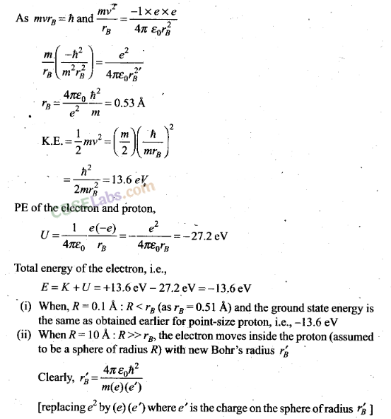 NCERT Exemplar Class 12 Physics Chapter 12 Atoms-30