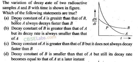 NCERT Exemplar Class 12 Physics Chapter 13 Nuclei-9