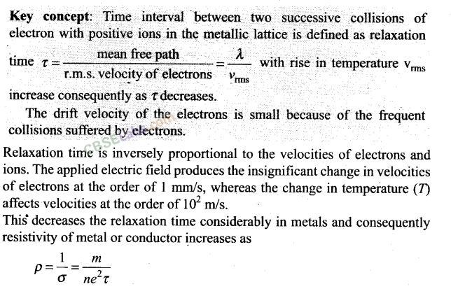 NCERT Exemplar Class 12 Physics Chapter 3 Current Electricity-1