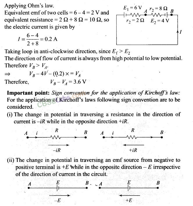 NCERT Exemplar Class 12 Physics Chapter 3 Current Electricity-14
