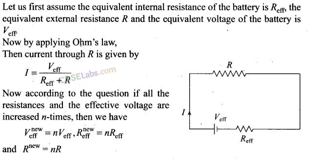 NCERT Exemplar Class 12 Physics Chapter 3 Current Electricity-19