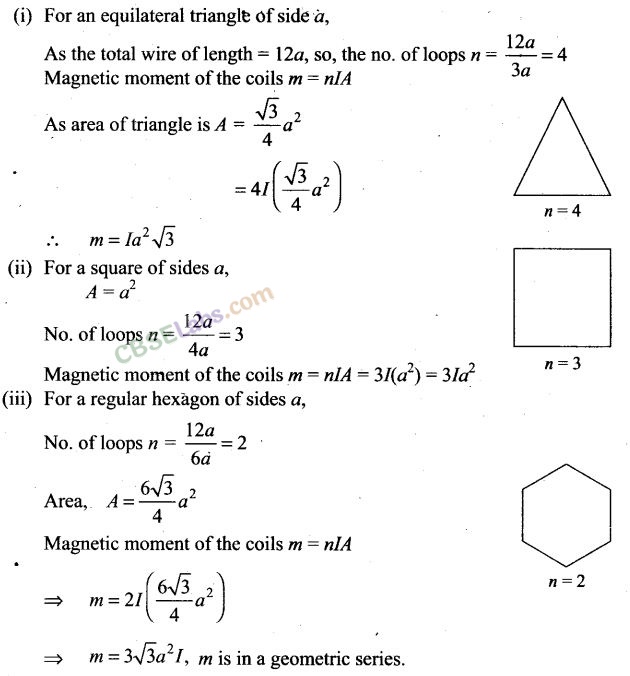NCERT Exemplar Class 12 Physics Chapter 4 Moving Charges and Magnetism-18