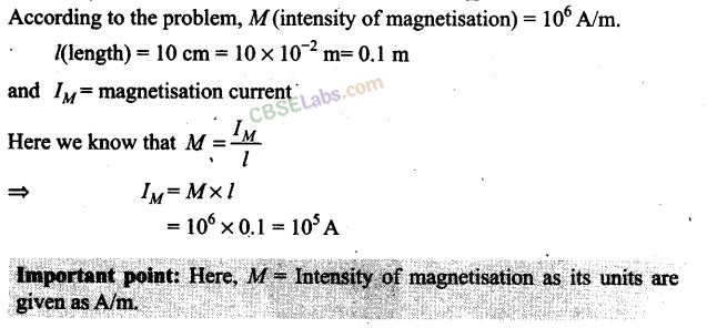 NCERT Exemplar Class 12 Physics Chapter 5 Magnetism and Matter-2