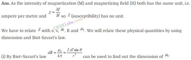 NCERT Exemplar Class 12 Physics Chapter 5 Magnetism and Matter-25