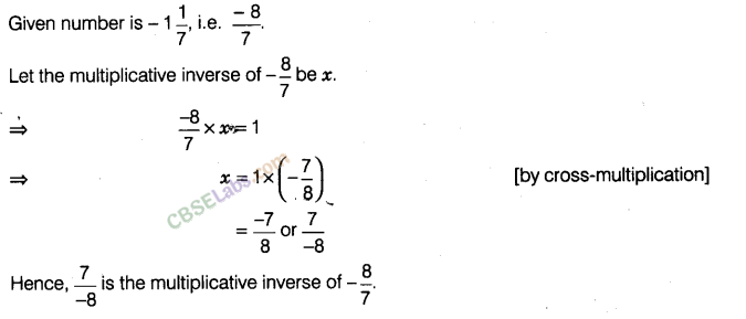 NCERT Exemplar Class 8 Maths Chapter 1 Rational Numbers-9