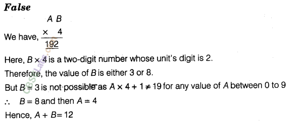 NCERT Exemplar Class 8 Maths Chapter 13 Playing with Numbers 12
