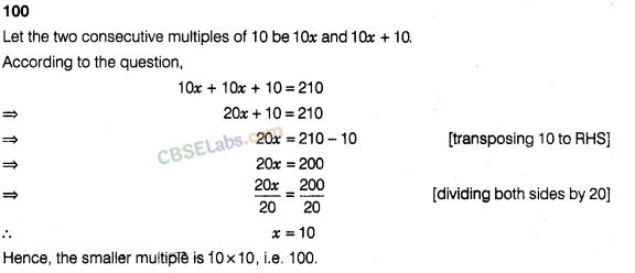 NCERT Exemplar Class 8 Maths Chapter 4 Linear Equations in One Variable-19