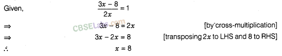 NCERT Exemplar Class 8 Maths Chapter 4 Linear Equations in One Variable-27