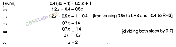 NCERT Exemplar Class 8 Maths Chapter 4 Linear Equations in One Variable-34