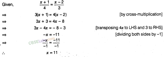 NCERT Exemplar Class 8 Maths Chapter 4 Linear Equations in One Variable-41