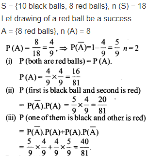 NCERT Solutions Class 12 Maths Chapter 13 Probability Ex 13.2 Q 13