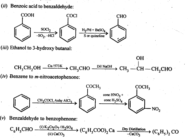 NCERT Solutions For Class 12 Chemistry Chapter 12 Aldehydes Ketones and Carboxylic Acids Exercises Q15.1