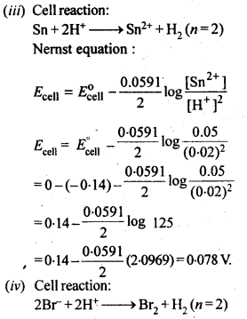 NCERT Solutions For Class 12 Chemistry Chapter 3 Electrochemistry Exercises Q5.3