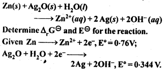NCERT Solutions For Class 12 Chemistry Chapter 3 Electrochemistry Exercises Q6