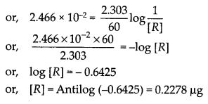NCERT Solutions For Class 12 Chemistry Chapter 4 Chemical Kinetics Exercises Q17.1