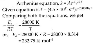 NCERT Solutions For Class 12 Chemistry Chapter 4 Chemical Kinetics Exercises Q26.1