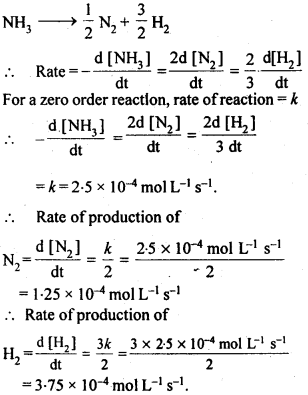 NCERT Solutions For Class 12 Chemistry Chapter 4 Chemical Kinetics Exercises Q3
