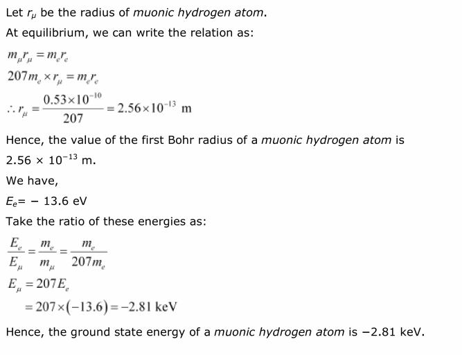 NCERT Solutions For Class 12 Physics Chapter 12 Atoms 19