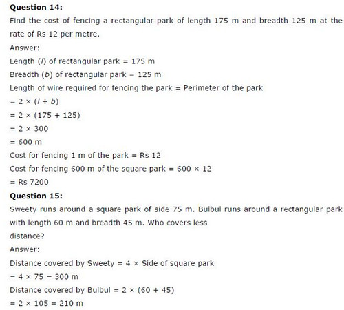 NCERT Solutions For Class 6 Maths Chapter 10 Mensuration Ex 10.1 Q8
