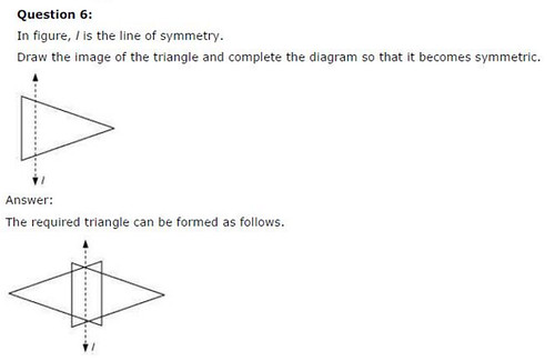 NCERT Solutions For Class 6 Maths Chapter 13 Symmetry Ex 13.1 Q7