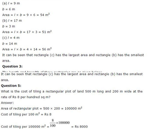 NCERT Solutions For Class 6 Maths Mensuration Exercise 10.3 Q3