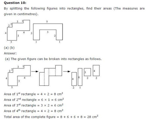 NCERT Solutions For Class 6 Maths Mensuration Exercise 10.3 Q7