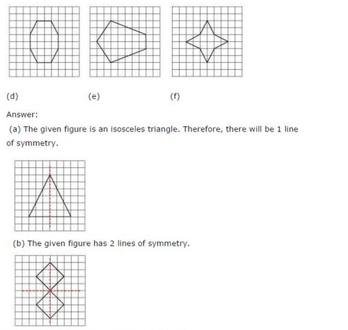 NCERT Solutions For Class 6 Maths Symmetry Exercise 13.2 Q12