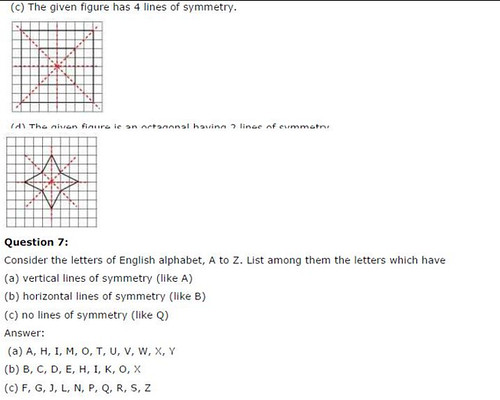NCERT Solutions For Class 6 Maths Symmetry Exercise 13.2 Q13