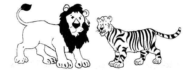 NCERT Solutions for Class 1 English Chapter 17 The Tiger and the Mosquito Lets Share Q2