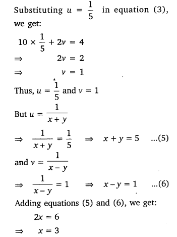 NCERT Solutions for Class 10 Maths Chapter 3 Pdf Pair Of Linear Equations In Two Variables Ex 3.6 Q1.9