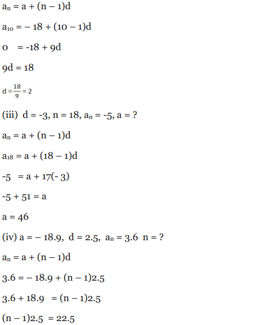 NCERT Solutions for class 10 Maths Chapter 5 Exercise 5.2 AP in English Medium