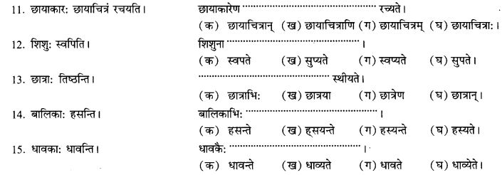 NCERT Solutions for Class 10th Sanskrit Chapter 5 वाच्यम् 30