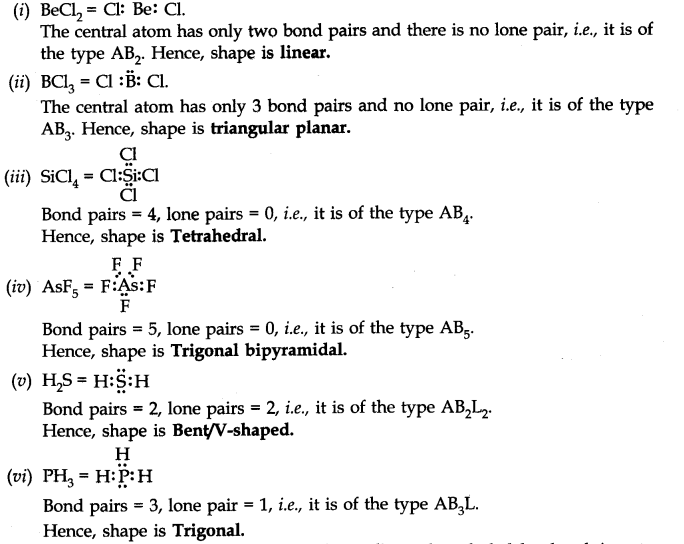 NCERT Solutions for Class 11 Chemistry Chapter 4 Chemical Bonding and Molecular Structure Q7