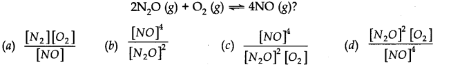 NCERT Solutions for Class 11 Chemistry Chapter 7 Equilibrium MCQ Q3