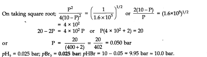 NCERT Solutions for Class 11 Chemistry Chapter 7 Equilibrium Q26.2