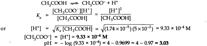 NCERT Solutions for Class 11 Chemistry Chapter 7 Equilibrium Q45