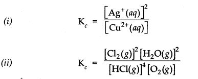 NCERT Solutions for Class 11 Chemistry Chapter 7 Equilibrium SAQ Q2.1