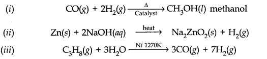 NCERT Solutions for Class 11 Chemistry Chapter 9 Hydrogen SAQ Q10.1